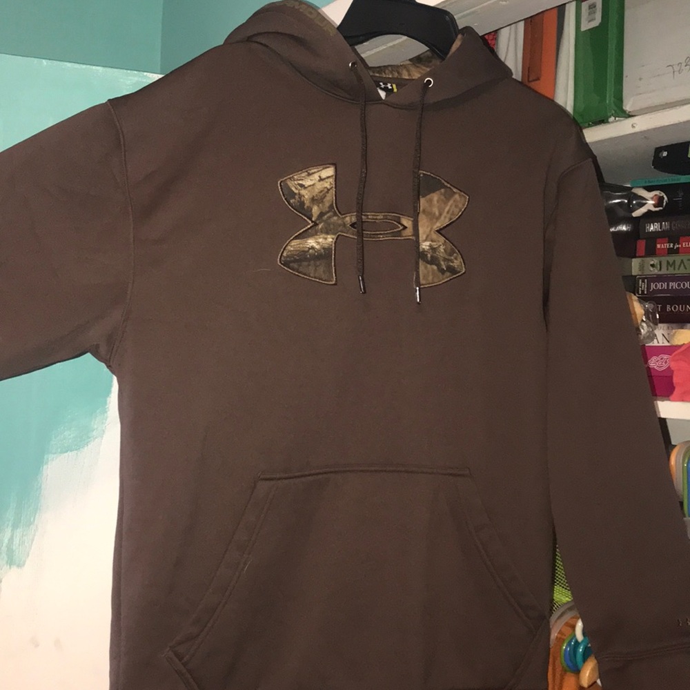 Under armour camouflage hoodie